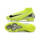 Crampon Nike Mercurial Superfly X Elite FG Volt Argent Noir