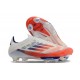 Chaussure de Foot adidas f50+ Elite FG Advancement - Blanc Rouge Bleu