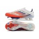 Chaussure de Foot adidas f50+ Elite FG Advancement - Blanc Rouge Bleu