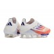 Chaussure de Foot adidas f50+ Elite FG Advancement - Blanc Rouge Bleu
