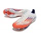 Chaussure de Foot adidas f50+ Elite FG Advancement - Blanc Rouge Bleu