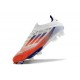Chaussure de Foot adidas f50+ Elite FG Advancement - Blanc Rouge Bleu