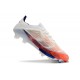 Chaussure de Foot adidas f50+ Elite FG Advancement - Blanc Rouge Bleu