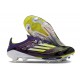 Chaussure adidas f50+ Elite FG Fast Reborn - Violet Blanc Lucid Lemon