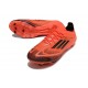 Chaussure de Foot adidas f50+ Elite FG Turbo Noir Aurore Platin Métallique