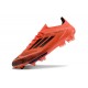 Chaussure de Foot adidas f50+ Elite FG Turbo Noir Aurore Platin Métallique