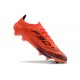 Chaussure de Foot adidas f50+ Elite FG Turbo Noir Aurore Platin Métallique