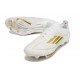Chaussure de Foot adidas f50+ Elite FG Day Spark - Blanc Doré