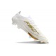 Chaussure de Foot adidas f50+ Elite FG Day Spark - Blanc Doré