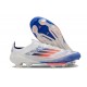 Chaussure de Foot adidas f50+ Elite FG Advancement - Blanc Bleu Rouge 