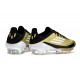 Chaussure de Foot adidas f50+ Elite FG Doré Noir Blanc 