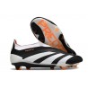 Crampon adidas Predator Elite LL Elite FG Noir Blanc Orange