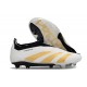 Crampon adidas Predator Elite LL Elite FG Blanc Or