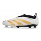 Crampon adidas Predator Elite LL Elite FG Blanc Or