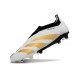 Crampon adidas Predator Elite LL Elite FG Blanc Or