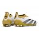 Crampon adidas Predator Elite LL Elite FG Blanc Or Gris