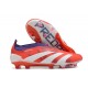 Crampon adidas Predator Elite LL Elite FG Rouge Blanc