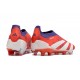 Crampon adidas Predator Elite LL Elite FG Rouge Blanc