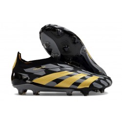 Crampon adidas Predator Elite LL Elite FG Noir Or