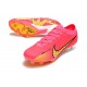 Chaussure Nike Zoom Mercurial Vapor 15 Elite FG Rouge Jaune