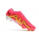 Chaussure Nike Zoom Mercurial Vapor 15 Elite FG Rouge Jaune