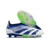 Crampon adidas Predator Elite LL Elite FG Blanc Bleu Vert