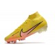 Nike Air Zoom Mercurial Superfly IX Elite FG Lucent - Jaune Crépuscule Barely Grape