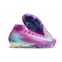 Crampon Nike Mercurial Superfly X Elite FG Violet Bleu