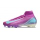 Crampon Nike Mercurial Superfly X Elite FG Violet Bleu