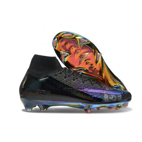Crampon Nike Mercurial Superfly X Elite FG Noir Violet