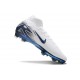 Crampon Nike Mercurial Superfly X Elite FG Blanc Bleu