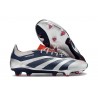 adidas Predator Elite FG Chaussure Argent Noir Rouge
