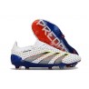 adidas Predator Elite FG Chaussure Blanc Gris Bleu Rouge