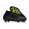 Nike Air Zoom Mercurial Superfly IX Elite FG Shadow - Noir Gris Blanc Jaune Fluo