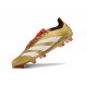 adidas Predator Elite FG Chaussure Or Rouge Blanc