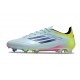Nouvelles adidas F50 Elite FG Bleu Noir Jaune