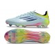 Nouvelles adidas F50 Elite FG Bleu Noir Jaune