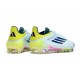 Nouvelles adidas F50 Elite FG Bleu Noir Jaune