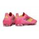 Nouvelles adidas F50 Elite FG Rose Jaune
