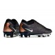 Chaussure Nike Zoom Mercurial Vapor 15 Elite FG Noir Cuivre Métallique