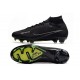 Nike Air Zoom Mercurial Superfly IX Elite FG Shadow - Noir Gris Blanc Jaune Fluo