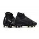 Nike Air Zoom Mercurial Superfly IX Elite FG Shadow - Noir Gris Blanc Jaune Fluo