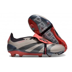 Crampon adidas Predator Elite FT FG Platin Métallique Noir Aurore Carbone