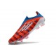 adidas f50 + Sans Lacets FG Neuf Rouge Blanc Bleu