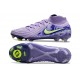 Chaussure Nike Phantom Luna II Elite FG Violet Agate Volt Très Pâle