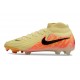 Chaussure Nike Phantom Luna II Elite FG Jaune Orange Noir