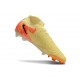 Chaussure Nike Phantom Luna II Elite FG Jaune Orange Noir