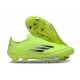 adidas f50 + Sans Lacets FG Neuf Jaune Solaire Noir