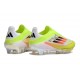 adidas f50 + Sans Lacets FG Neuf Jaune Noir