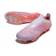 adidas f50 + Sans Lacets FG Neuf Rose Blanc